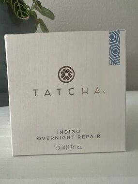 New in Box-Tatcha Indigo Overnight Repair Redness Reducing Barrier Cream